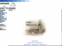 bürger-für-knittlingen.de Webseite Vorschau