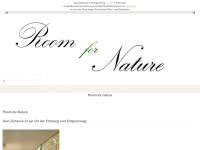 room-for-nature.com Webseite Vorschau