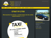 taxi-schaetzle.de Webseite Vorschau