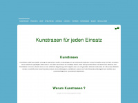 kunstrasen.ch Webseite Vorschau