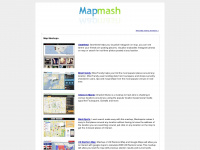 mapmash.in Webseite Vorschau