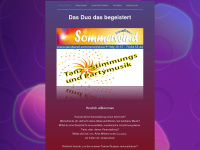 tanzband-sommerwind.eu Webseite Vorschau