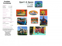 sportundspass.com Webseite Vorschau
