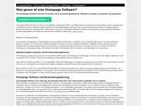homepagefix-programm.de Webseite Vorschau