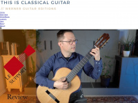 thisisclassicalguitar.com Webseite Vorschau