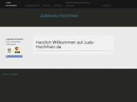 judo-hochrhein.de Webseite Vorschau