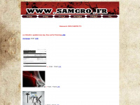 samcro.fr Webseite Vorschau