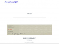 jochemahmann.com Webseite Vorschau