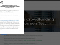 crowdfunding-deutschland.de Webseite Vorschau
