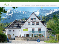 hotel-alpengruss.de Webseite Vorschau