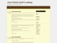 johnpatrickgarth.wordpress.com Webseite Vorschau
