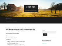 zoermer.de Webseite Vorschau