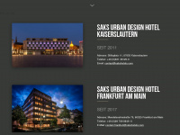 sakshotels.com Webseite Vorschau