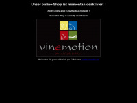 vinemotion.ch Webseite Vorschau