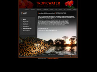 tropicwater.eu Webseite Vorschau