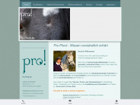 pro-pferd.de Webseite Vorschau