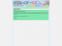pix-of-kids.de Webseite Vorschau