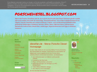 porschediesel.blogspot.com Webseite Vorschau