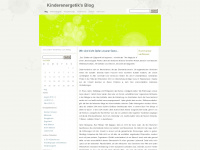 kinderenergetik.wordpress.com Webseite Vorschau