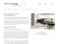 aacc-foundation.com Webseite Vorschau