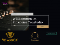 pinknoise.at Webseite Vorschau