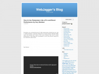 webjagger.wordpress.com Webseite Vorschau