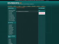 onlinescore.cz Webseite Vorschau