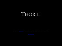 thor.li Webseite Vorschau