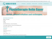 physio-heikebauer.de Webseite Vorschau