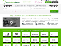 myprojectorlamps.com.au Webseite Vorschau