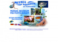 meeresaquarium-am-fichtelberg.de Webseite Vorschau