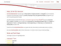 eric-hermann.com Webseite Vorschau