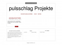 pulsschlagprojekte.wordpress.com Webseite Vorschau