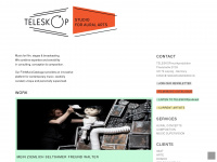 teleskopmusikproduktion.de Webseite Vorschau