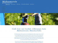 maibaumverein-solln.de Webseite Vorschau