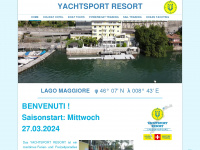 yachtsport-resort.com Webseite Vorschau