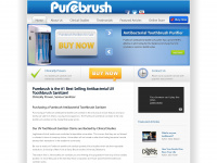 purebrush.com Webseite Vorschau