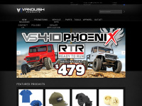 vanquishproducts.com Webseite Vorschau