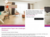 hotel-rieckmann.de Webseite Vorschau