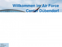 airforcecenter.ch Webseite Vorschau