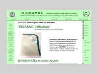 biodomus.at Webseite Vorschau