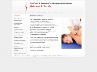 physiotherapie-gabriele-schulz.de Webseite Vorschau