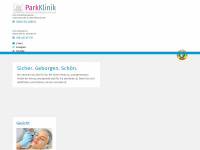 park-klinik-birkenwerder.de Webseite Vorschau
