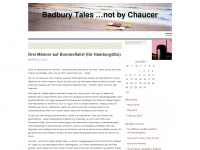 badbury.wordpress.com Webseite Vorschau