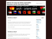 archorient.wordpress.com Webseite Vorschau