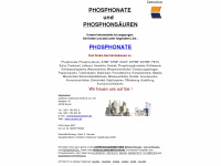 phosphonate.org Webseite Vorschau
