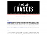 tourdefrancis.tumblr.com Webseite Vorschau