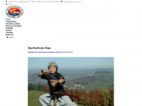 sportschule-chae.com Webseite Vorschau