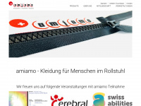 kleidungamiamo.ch Webseite Vorschau