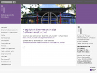 schwabach-gethsemanekirche.de Webseite Vorschau